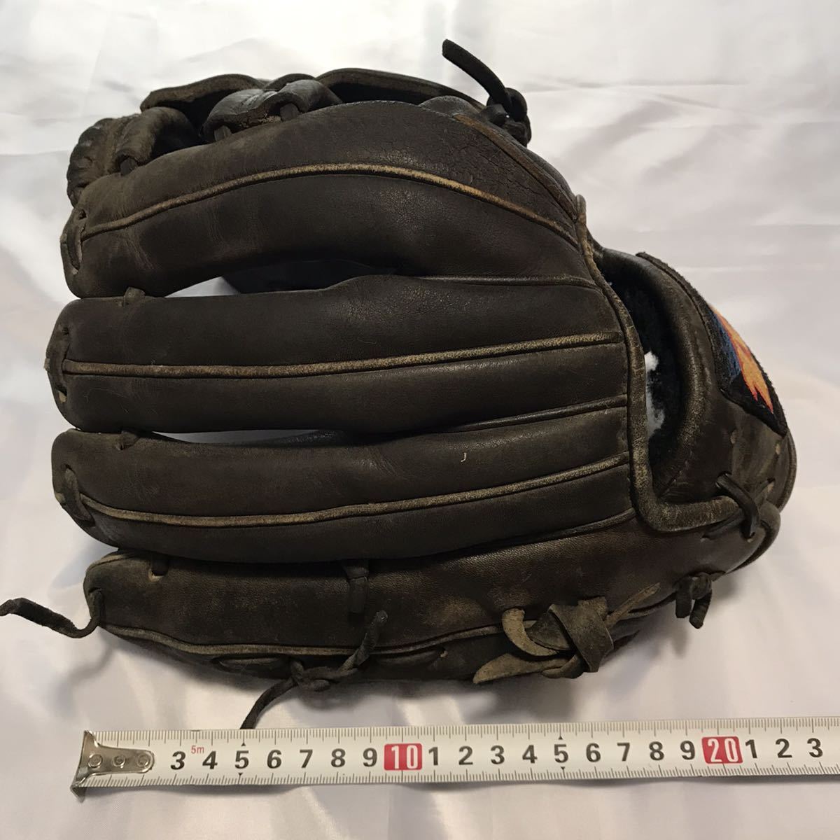 ZETT 旧ラベル 内野手用 硬式グローブ ゼット ZETT 旧ラベル 一般硬式野球 内野手用グローブ 中古 大人用