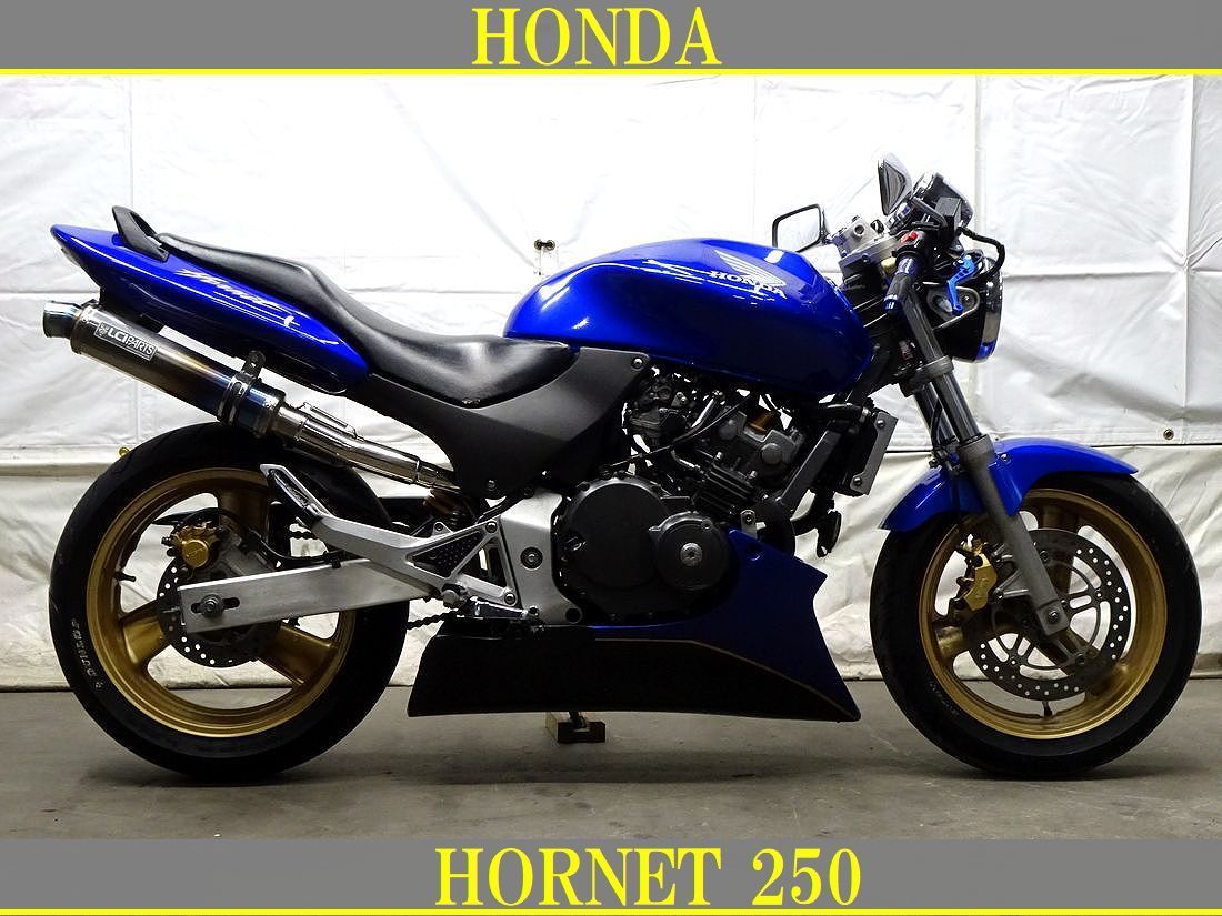 ☆HONDA☆ ホーネット250 中期型 ハリケーン製セパレートハンドル コワース製アンダーカウル CBR1000RRテール 走り屋風カスタム