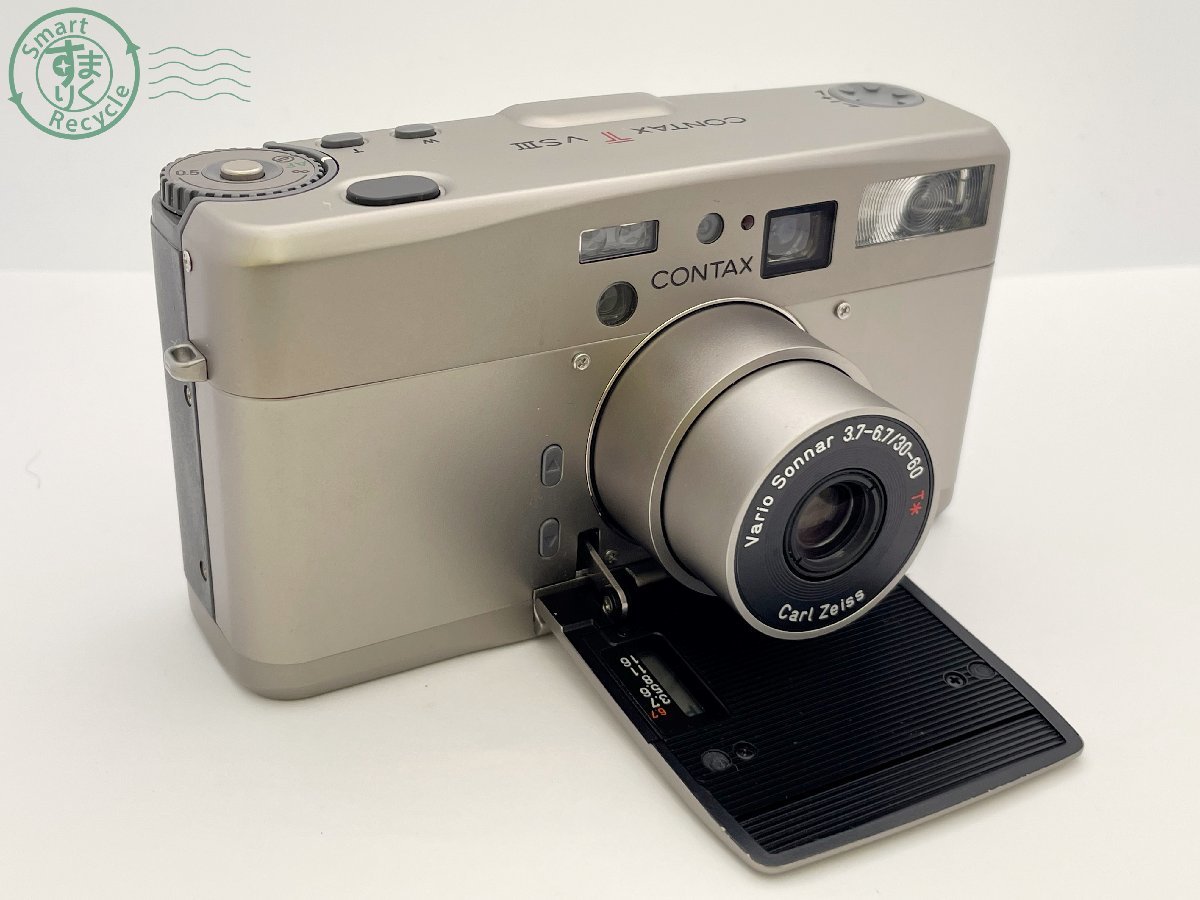 04210488　▼1円スタート★CONTAX コンタックス TVSⅢ Vario Sonnar 3.7-6.7/30-60 T* フィルムカメラ コンパクトカメラ 通電確認済