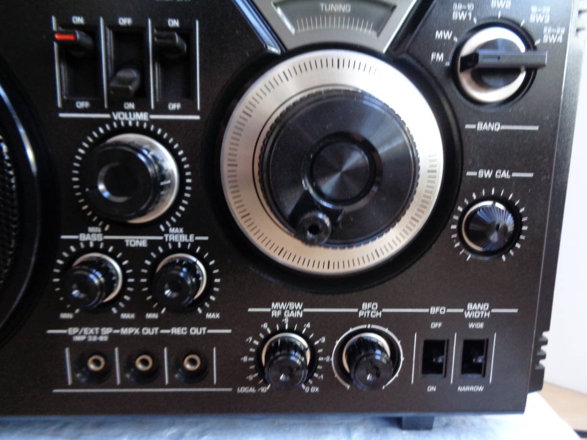 ナショナル RF-2600 PROCEED 2600 FM/MW/SW1～4 6バンドBCLラジオ 作動