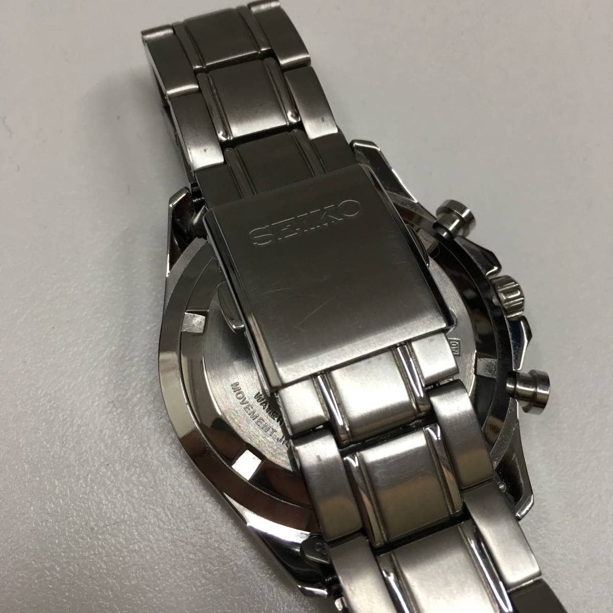○古3321 SEIKO セイコー 腕時計 クロノグラフ SBTR027 8T63-00D0 コマ 