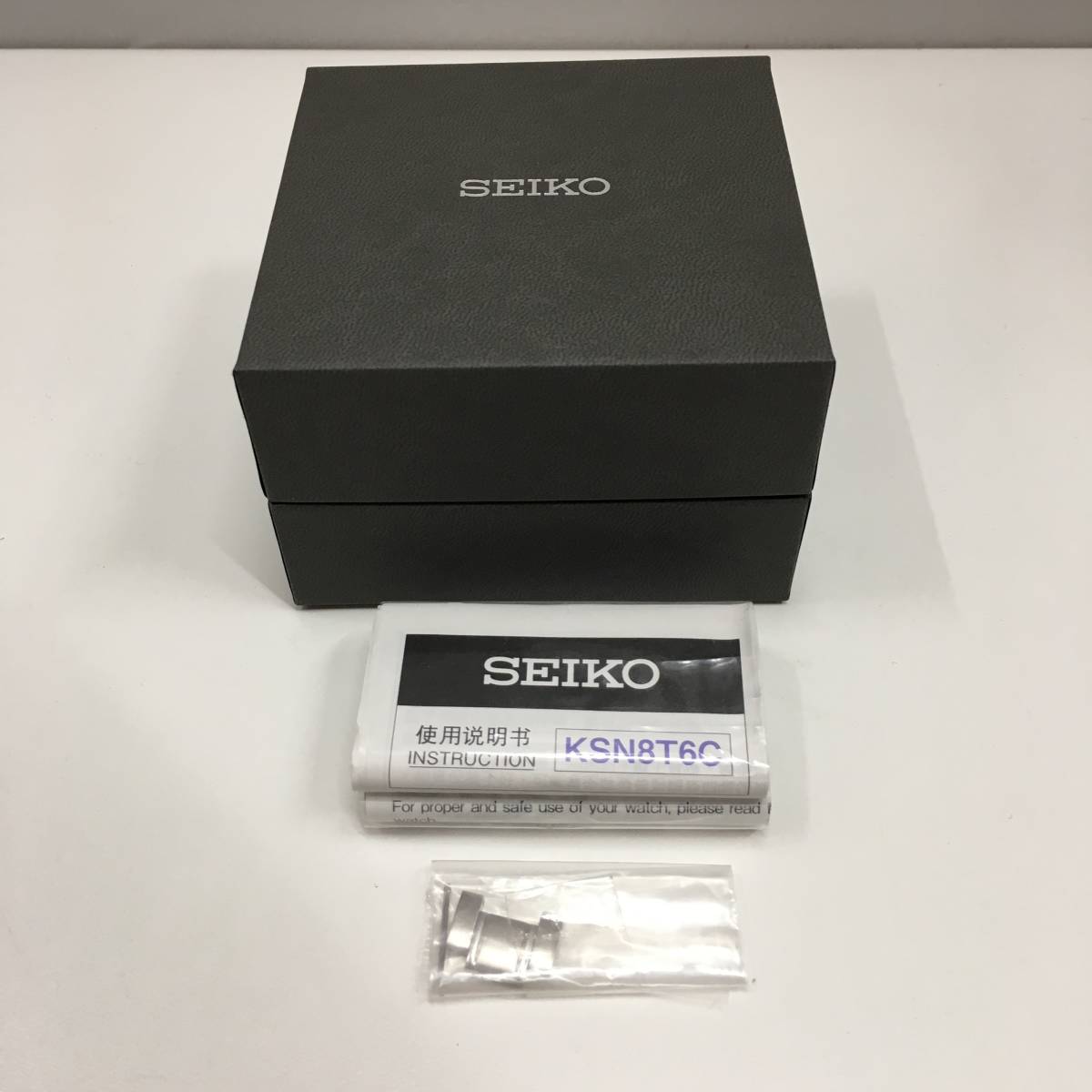 ○古3321 SEIKO セイコー 腕時計 クロノグラフ SBTR027 8T63-00D0 コマ 