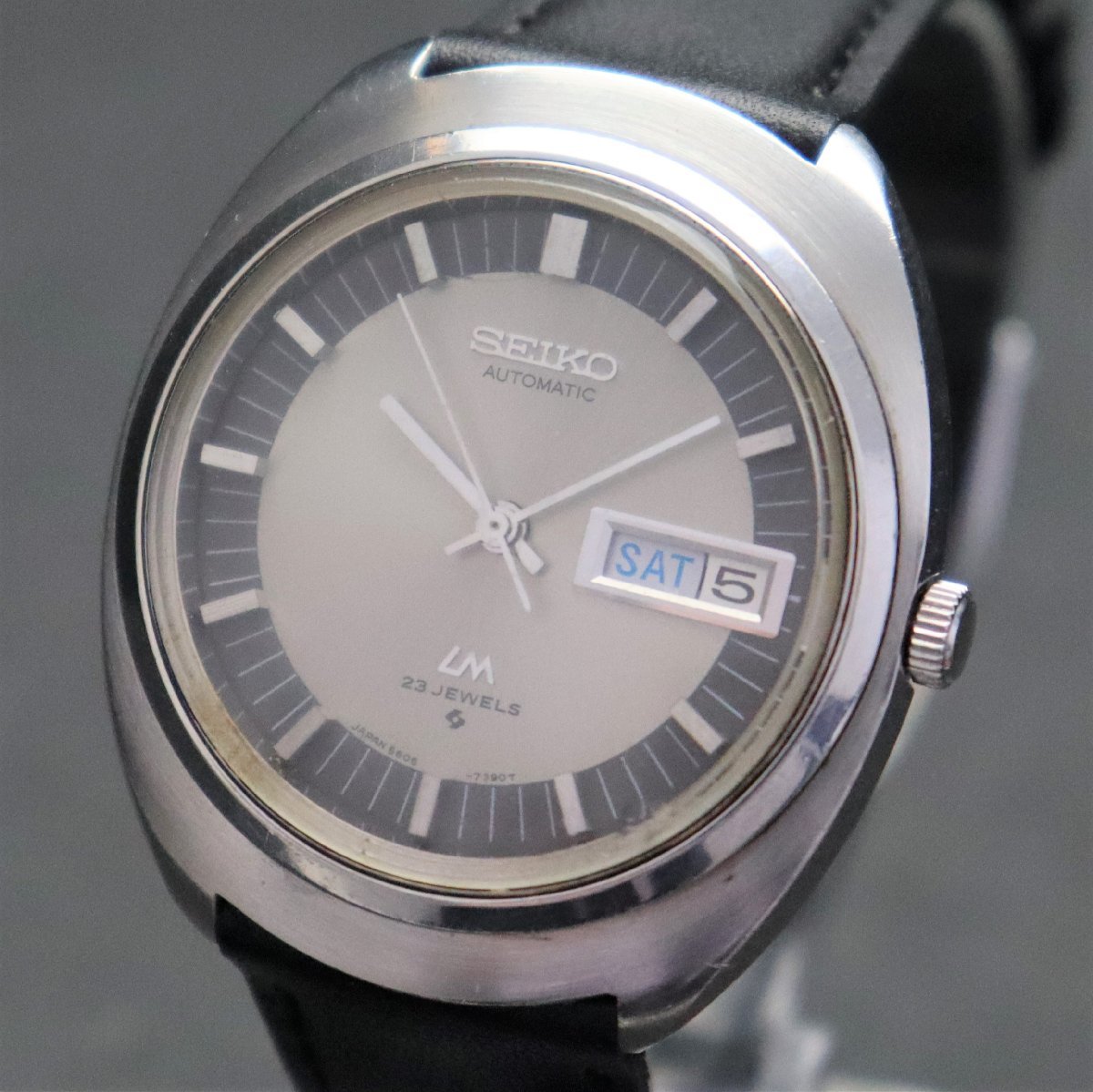 SEIKO 56LM セイコー ロードマチック 5606-7160 自動巻き 23石 トノー