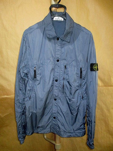 ストーンアイランド STONE ISLAND TELA GARMENT DYED CRINKLE REPS NY