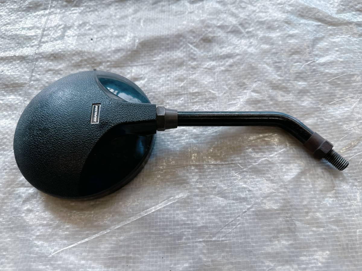 当時物 ナポレオン ブラッキーミラー 10mm（検 GS400 GT380 RG250E