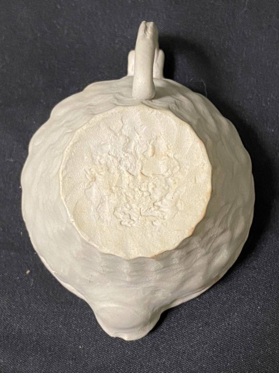 急須 宝瓶 在銘 茶器 茶道具 京焼？ 美術品 骨董品 古美術☆0408