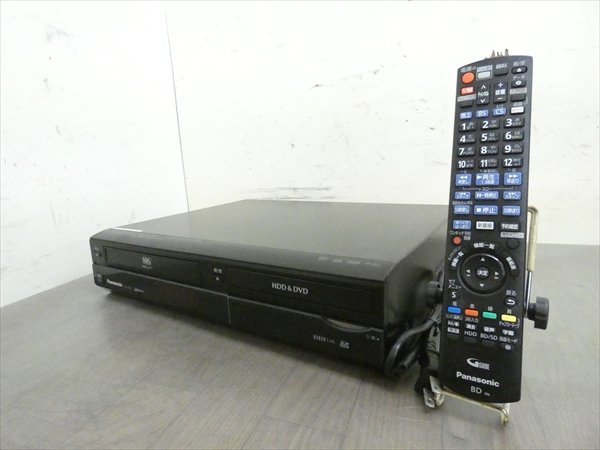 パナソニック/DIGA☆HDD/DVDレコーダー/VHS☆DMR-XP22V☆リモコン付 管