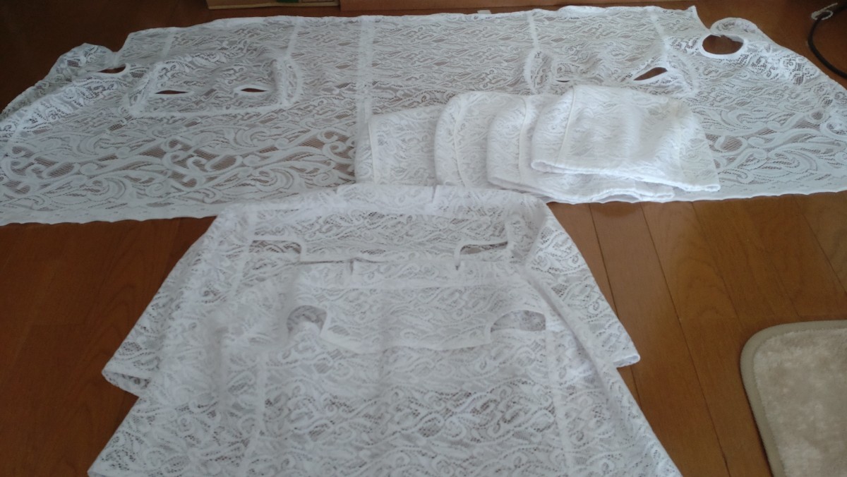 トヨタクラウンセダン 純正シートカバー ハーフ　レース　GXS12　GBS12