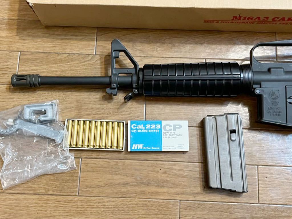 未発火 モデルガン MGC タイトー M16A2 M725 カービンHW（M733