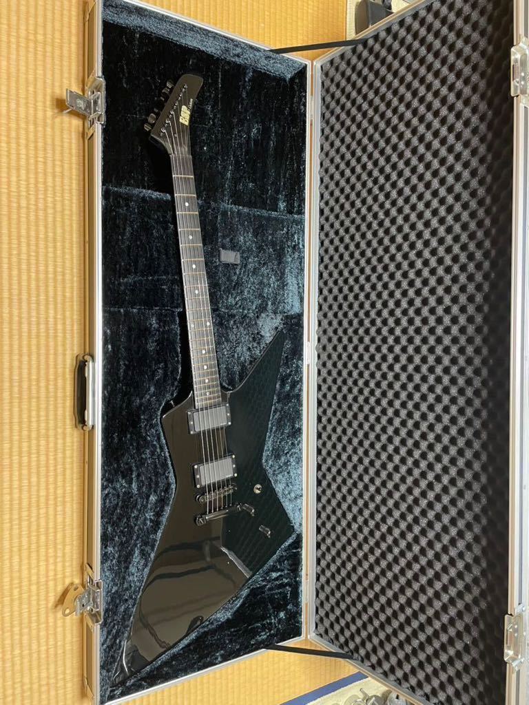 ESP MX250 (MX-250-Ⅱ) ブラック　メタリカ　ジェイムズヘットフィールドモデル　エクスプローラー　 ESP専用ハードケース付き