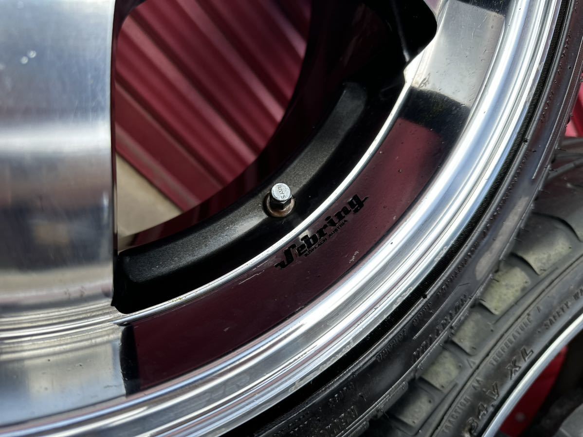 RAYS レイズ セブリング itc 16インチ7J＋43 pcd100 4穴 4本セット中古