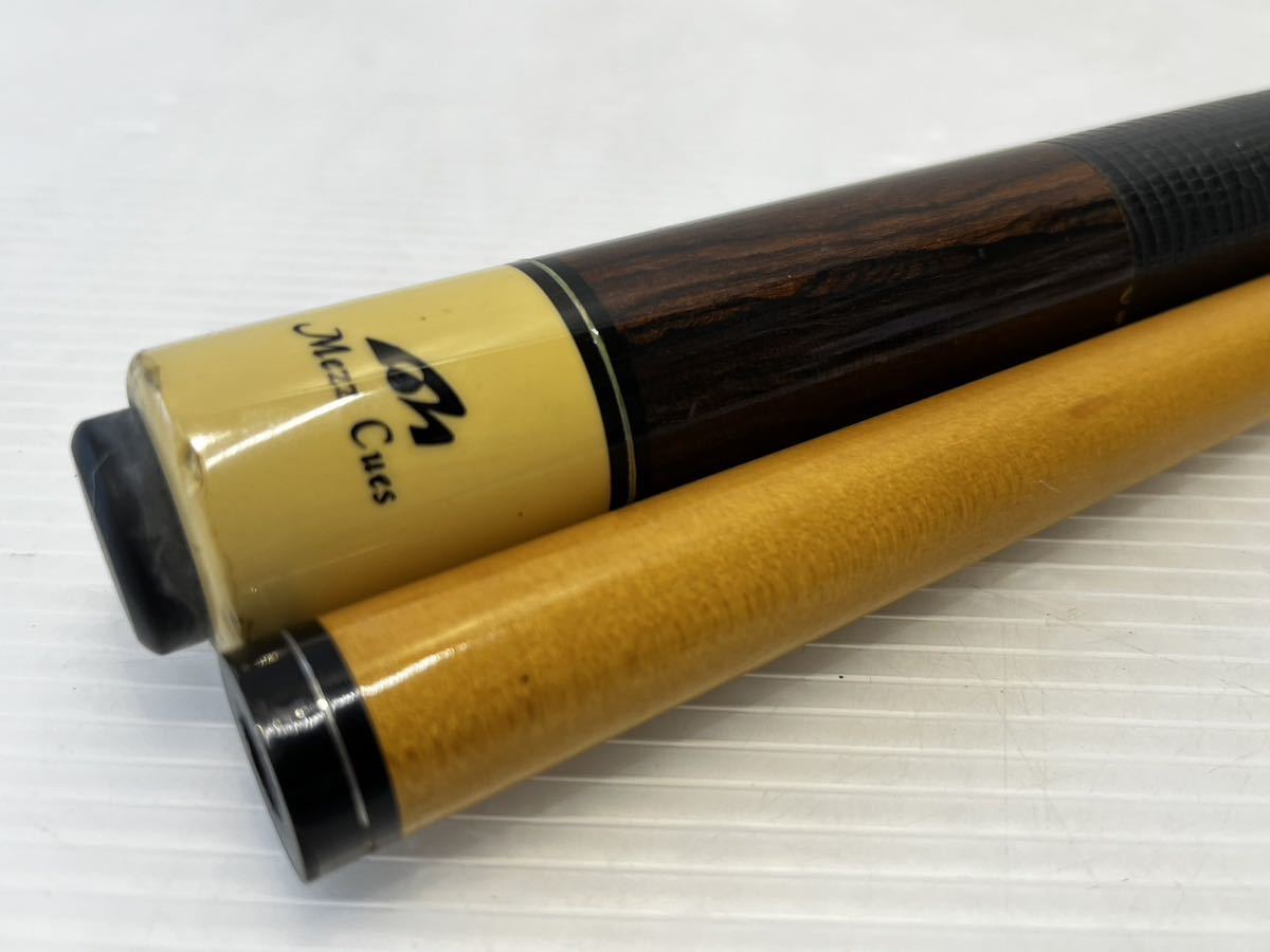 ☆【現状品】ビリヤードキュー Mezz Cues メッヅキュー 全長49センチ 社外ソフトケース付☆