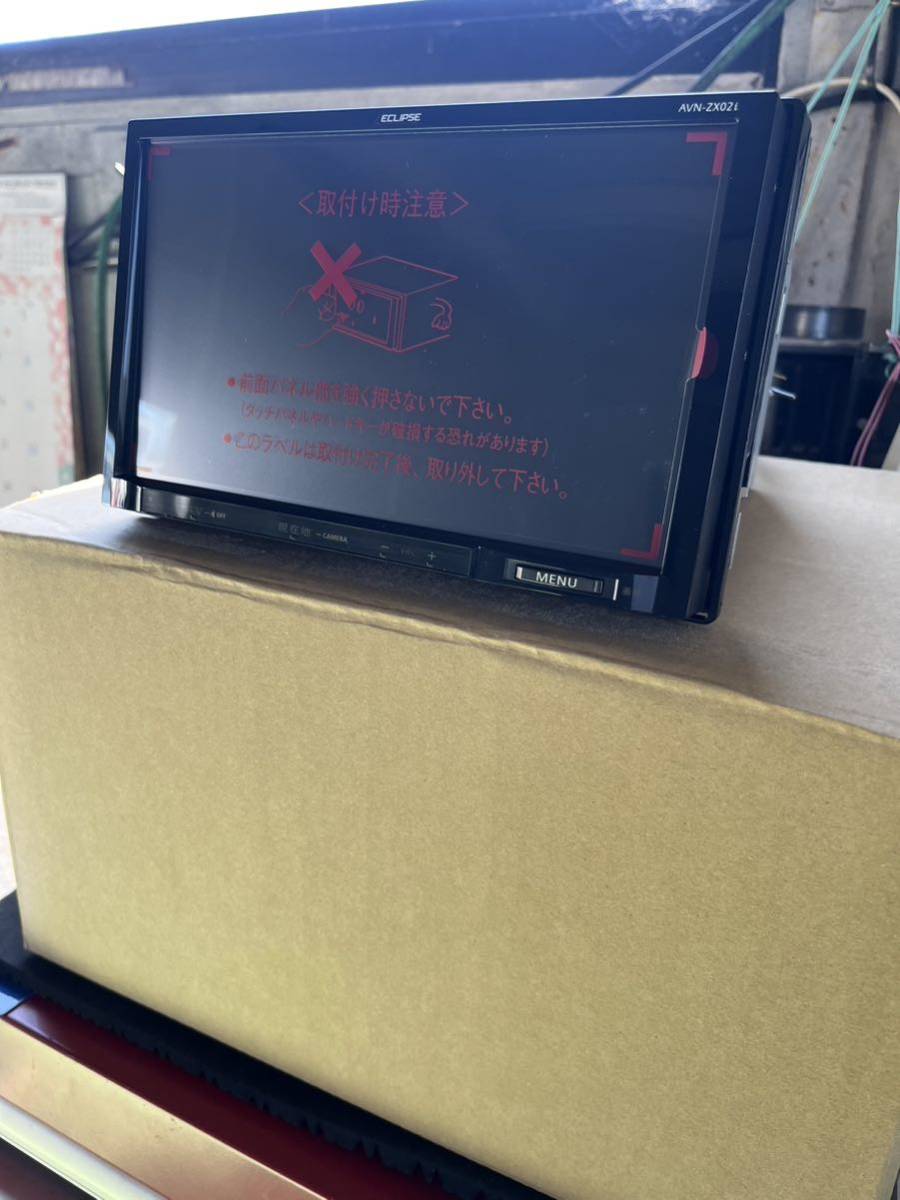 イクリプス メモリーナビ AVN-ZX02i TV確認済 9インチ フルセグ