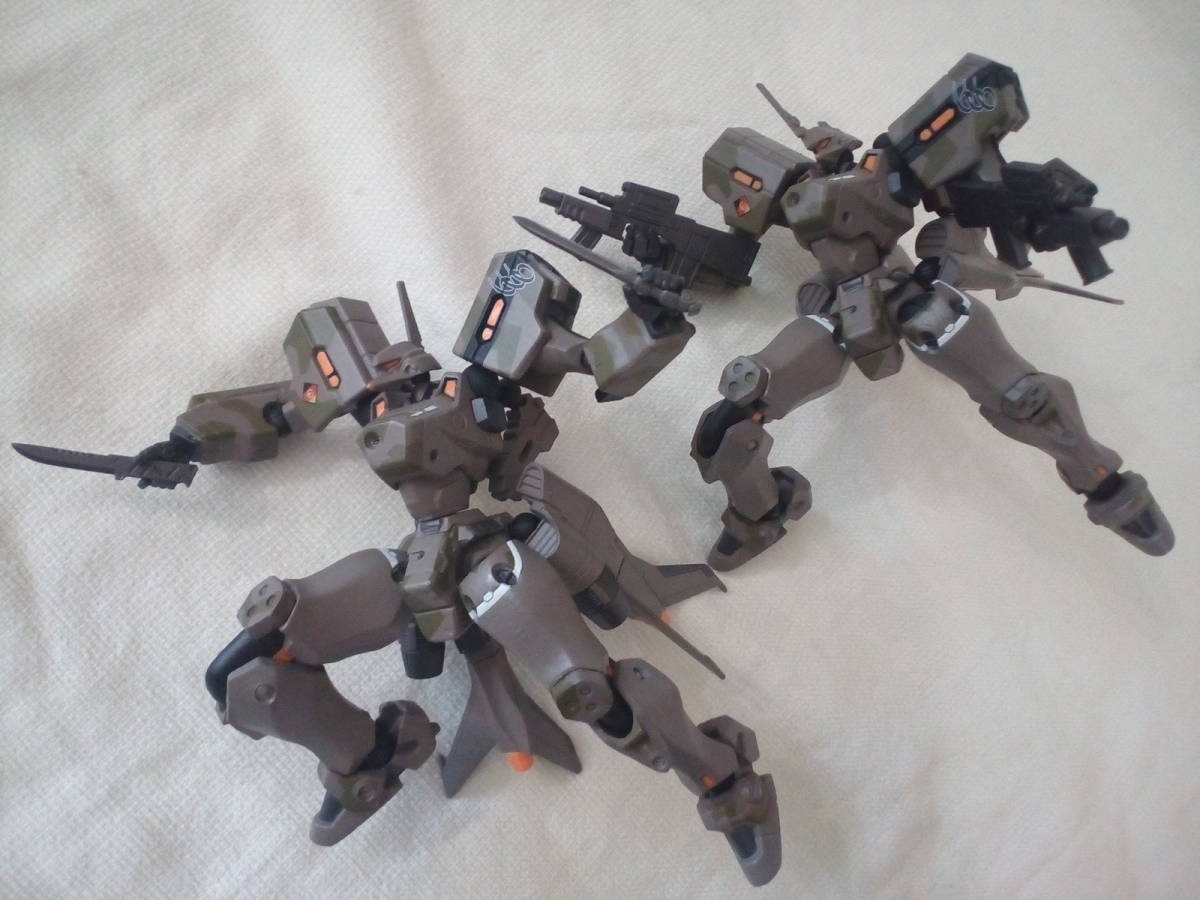 海洋堂 リボルテック マブラヴ オルタネイティヴ シュヴァルツェスマーケン 戦術機 MiG-21 バラライカ 黒の宣告仕様 2点 第666戦術機中隊