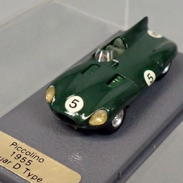 ★Piccolino 1955 Jaguar D Type 5.5cm ホワイトメタル ★