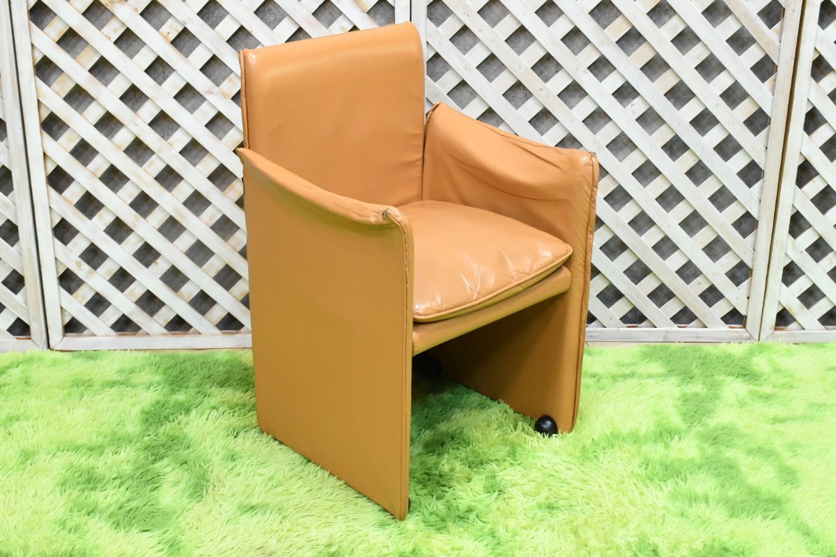 ☆Cassina/カッシーナ 401 BREAK/ブレーク アームチェア キャスター付