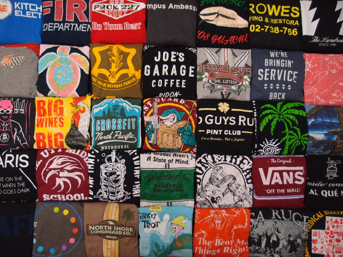 ◆古着卸USA■バックプリント☆Tシャツ35枚セット★★★L　　前面ワンポイント　アメリカ直輸入