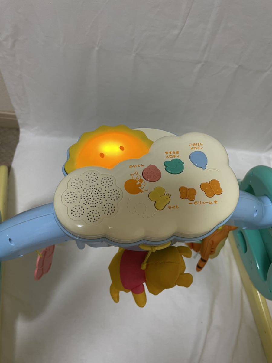 箱有☆プーさん えらべる回転6WAYジムにへんしんメリーDisney baby