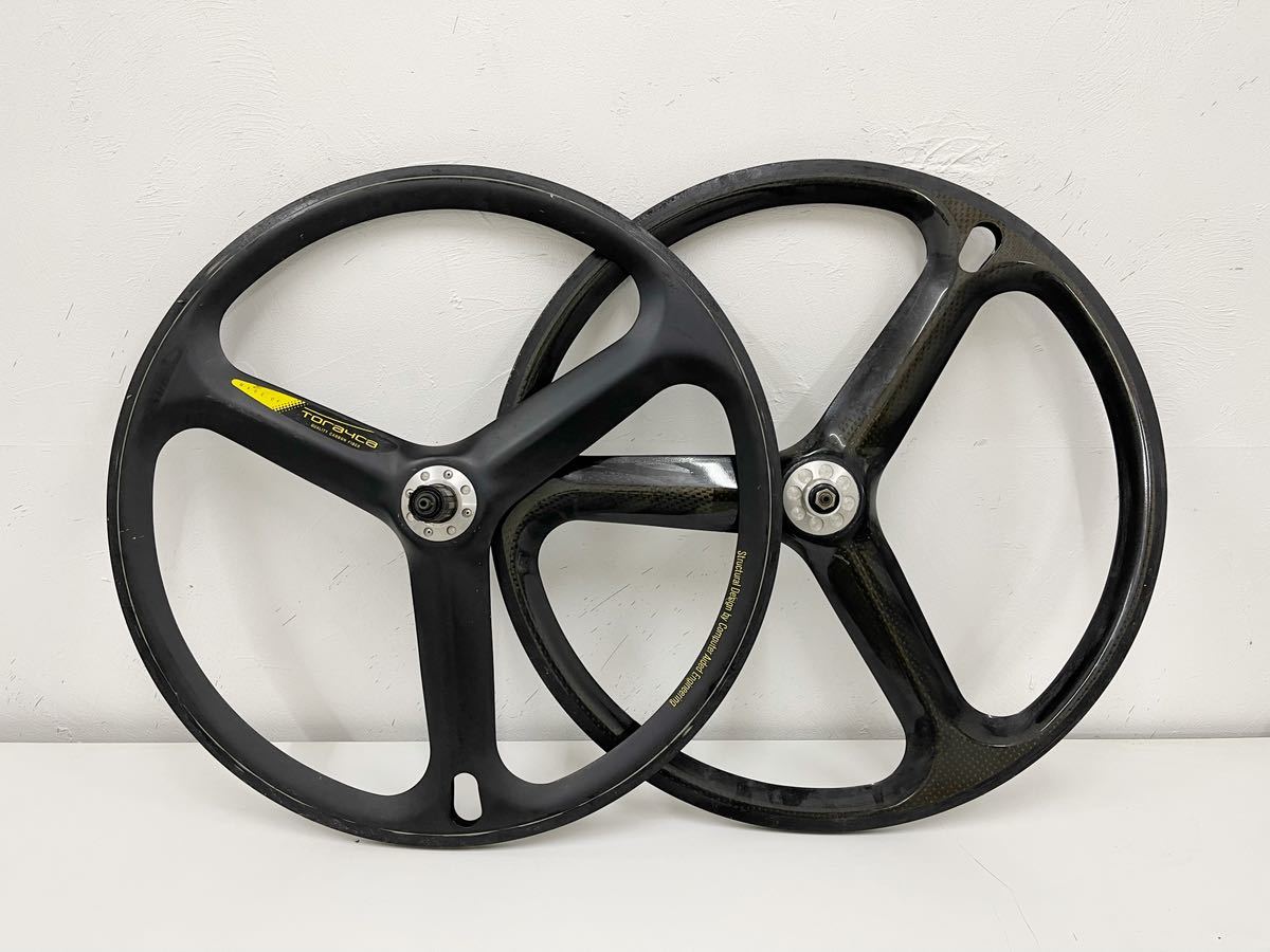 自転車1/トレカ/torayca/カーボン/ホイール2個セット バトンホイール