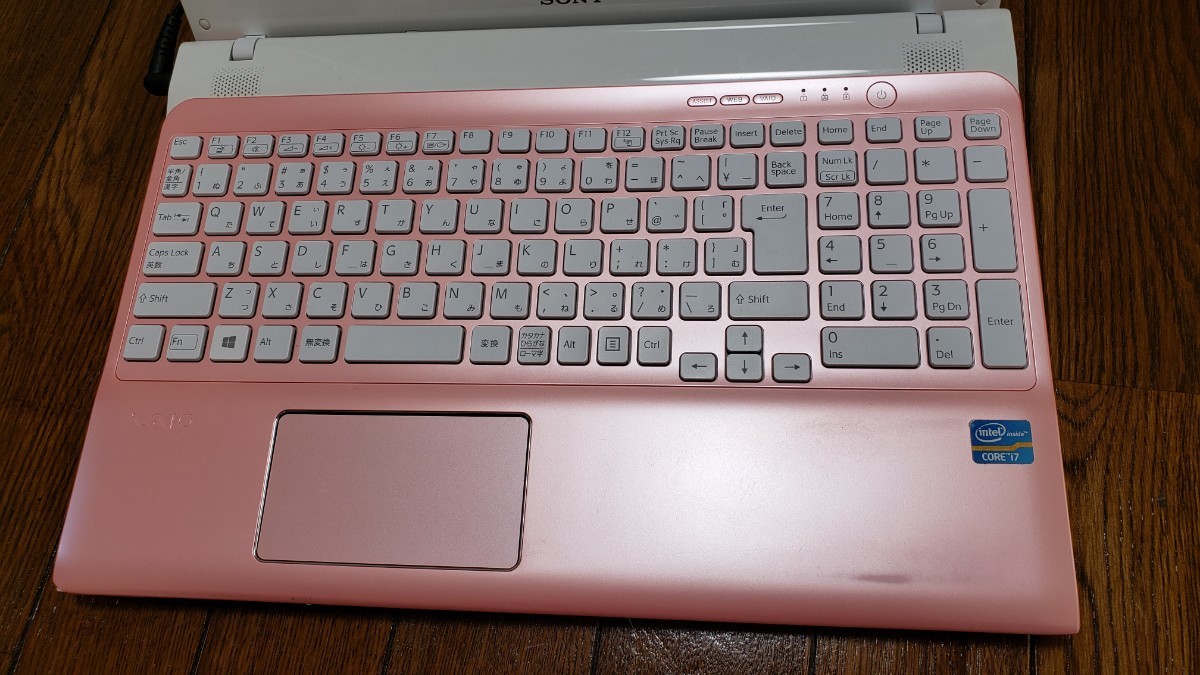 VAIO 希少ピンクSONY VPCJ11AFJ 希少✨Sony 15.6インチノートPC Pink