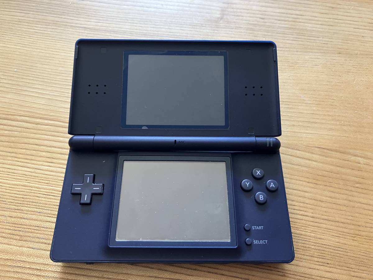 ニンテンドーDS Lite ブラック本体【中古、箱付き、説明書付き、ソフト 