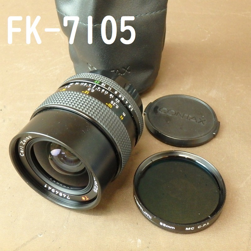 品質保証，低価 FK-7105 コンタックス CONTAX Carl Zeiss DISTAGON 2.8