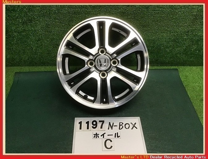 送料無料】JF1 N-BOXカスタム G-L 純正 アルミホイール 14×4.5J+40 4穴