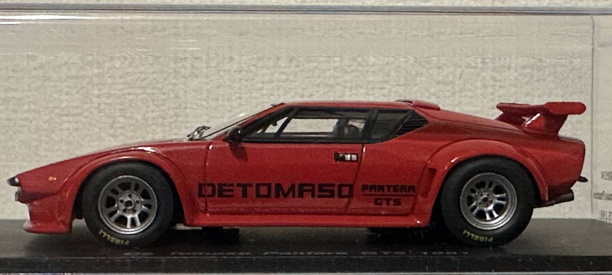 スパーク 1/43 デトマソ パンテーラ De Tomaso Pantera GT5 1981 赤