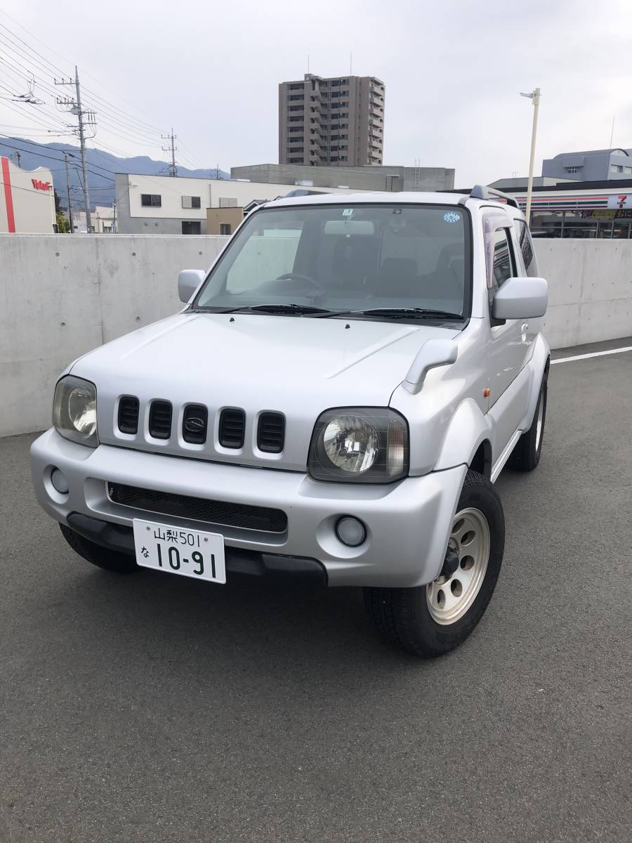 ジムニーシエラ 4WD トヨタディーラーにて購入、整備記録簿全てあり