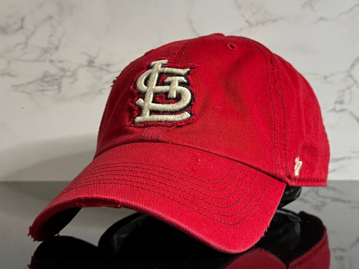 【未使用品】828V★’47BRAND ’47ブランド×MLB セントルイス カージナルス St. Louis Cardinals コラボ キャップ 帽子 CAP《FREEサイズ》