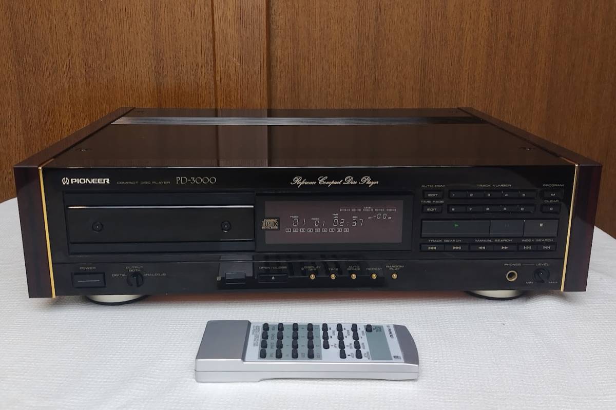 ◆動作良好◆Pioneer　パイオニア　PD-3000　【メンテナンス済・リモコン付】