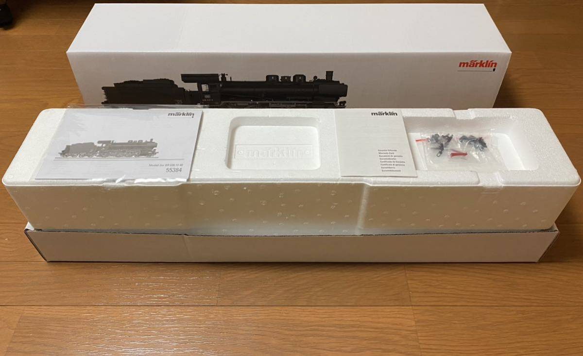 メルクリン　55384　ドイツ鉄道　DB　BR 038. 10-40　蒸気機関車　" プロイセン P8. "　Spur 1 / フルサウンド DB 0 BR