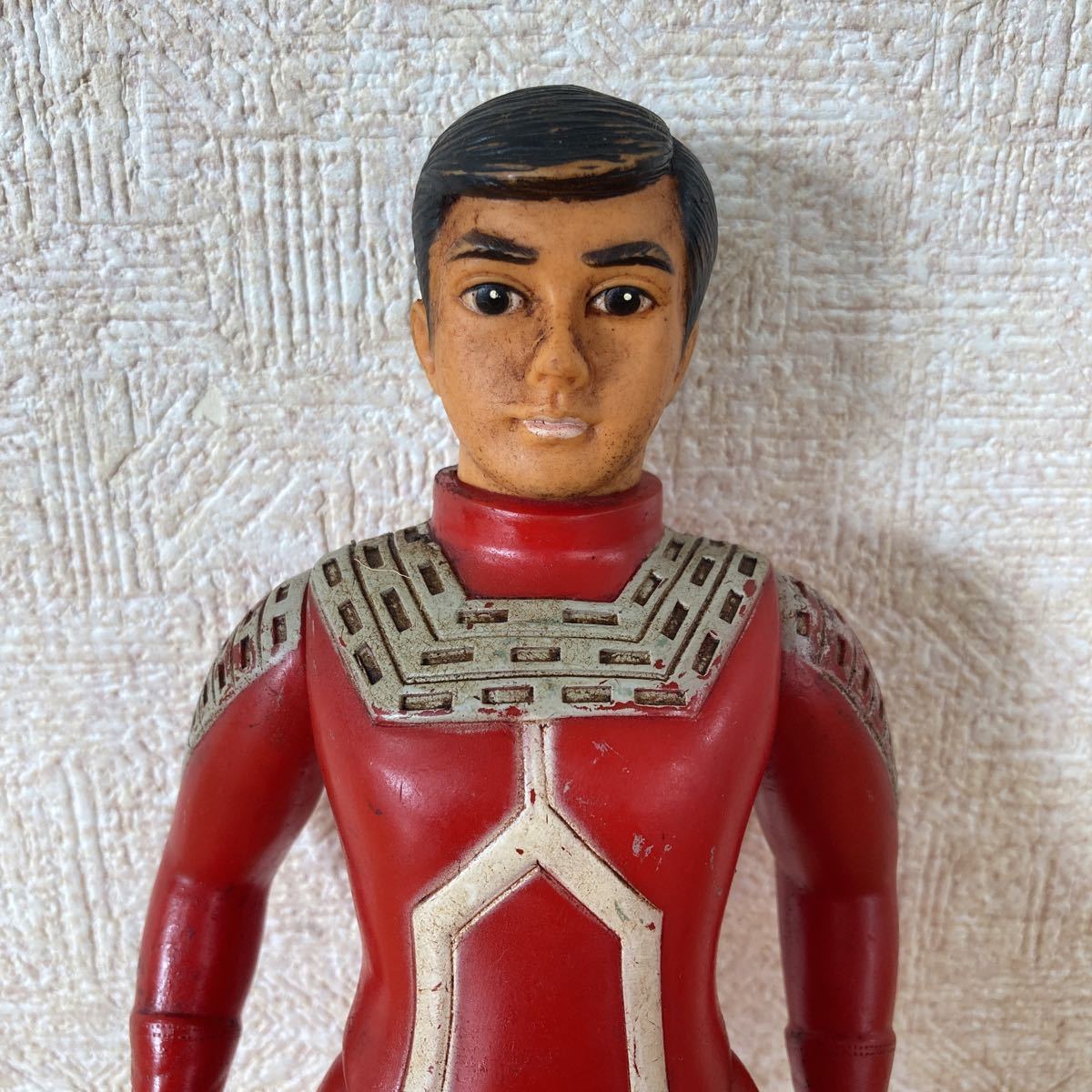 ブルマァク ウルトラセブン 面取れ 面変え ソフビ人形 当時物 昭和 