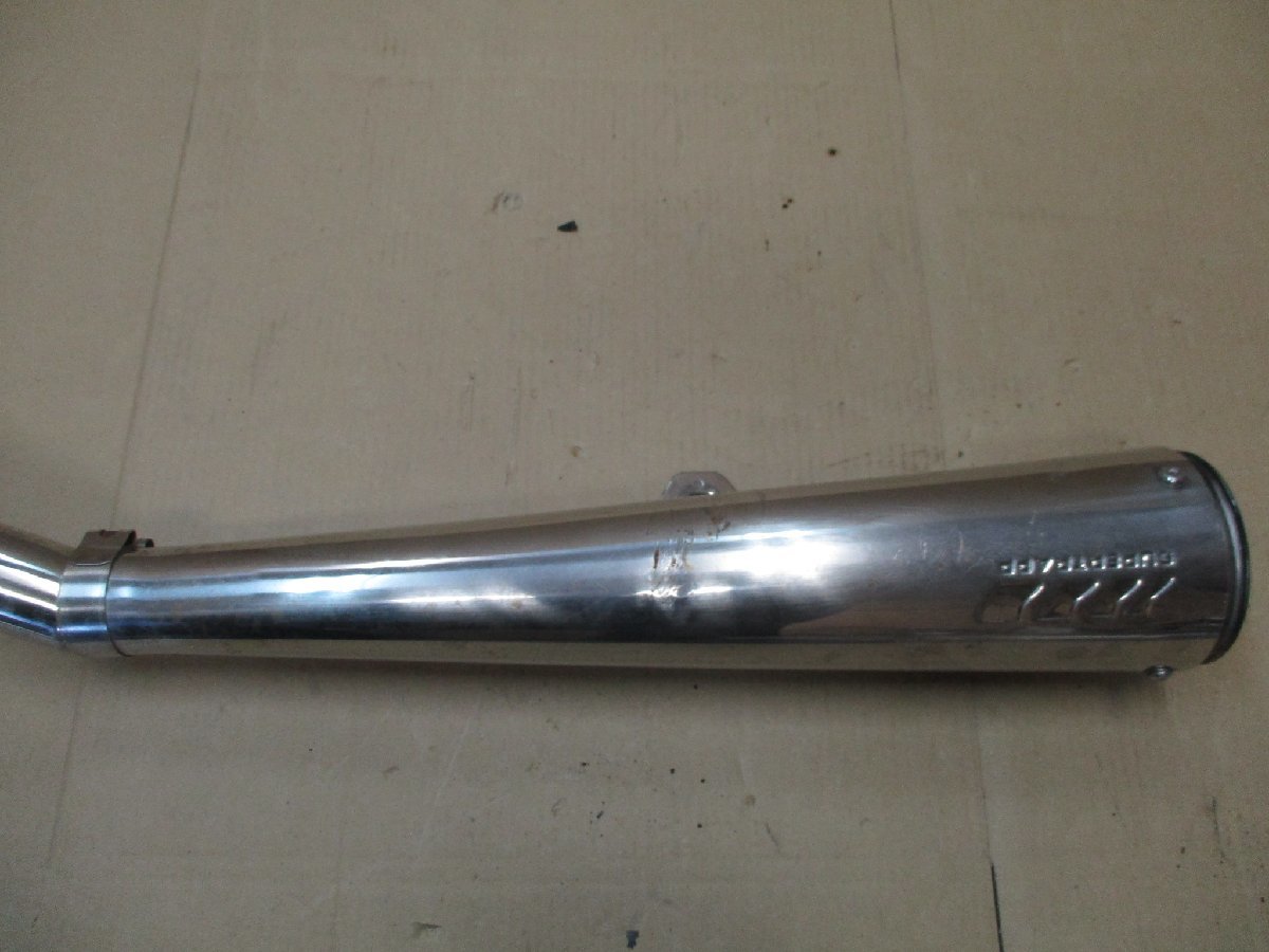 W289【中古】 SUZUKI GN125 マフラー スーパートラップ Super Trapp