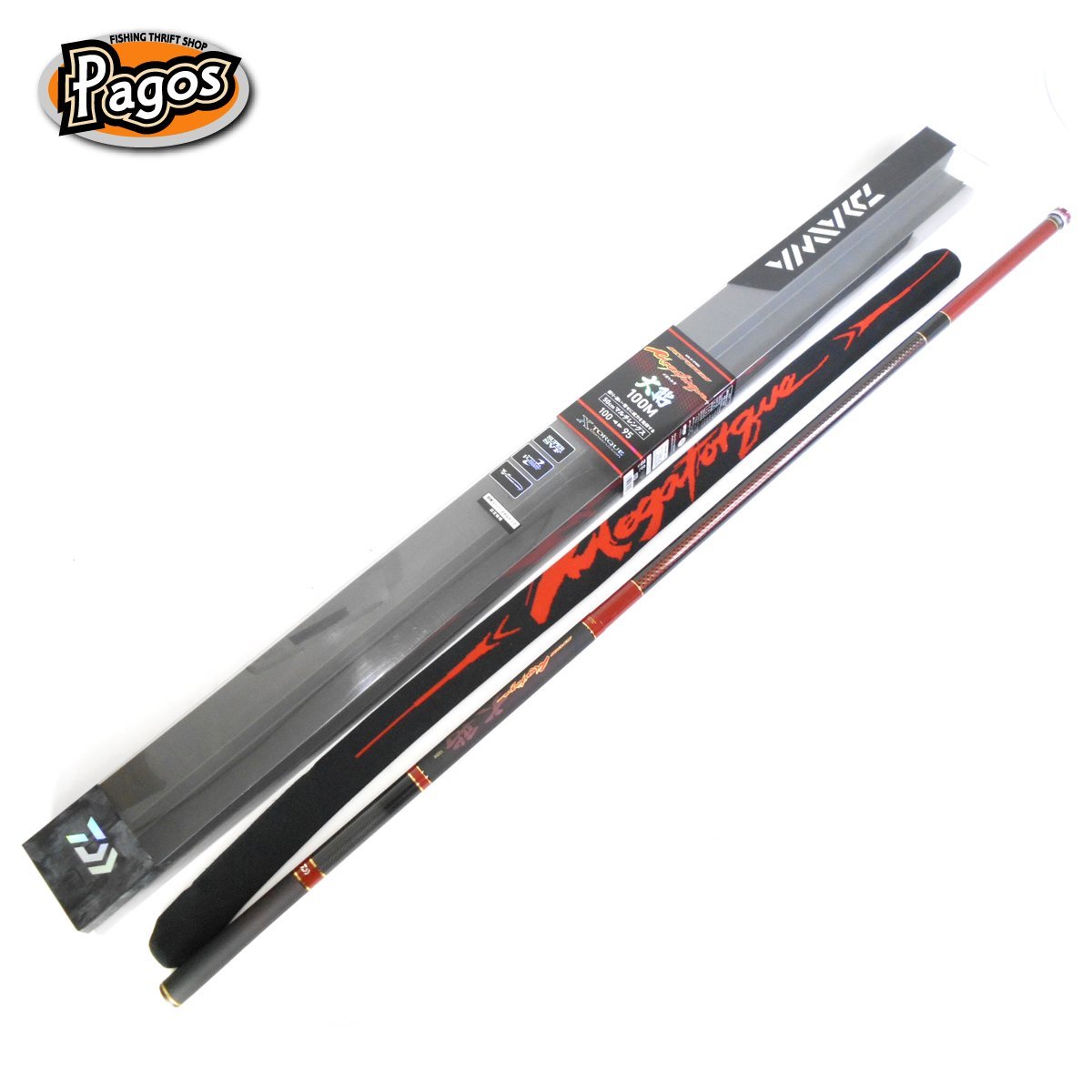 ダイワ マルチレングス鮎竿 鮎竿】Daiwa 峰風 中硬硬 95MV マルチ