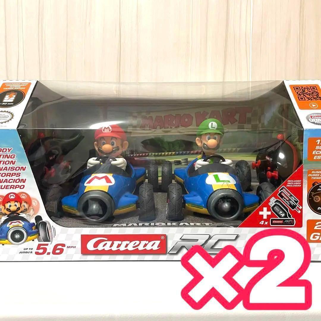 ☆2セット☆マリオカート Gフォースラジコン マリオ & ルイージ ツイン
