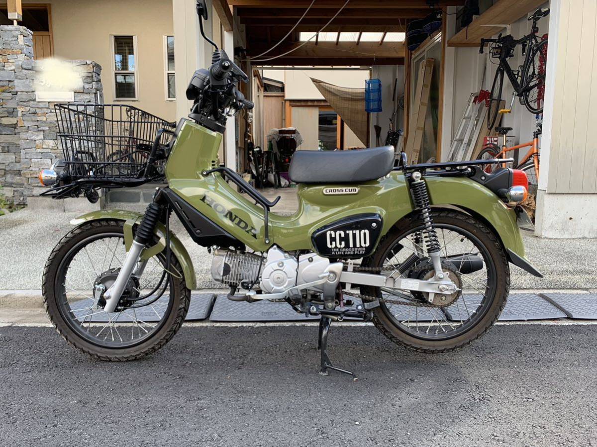 奈良県発　クロスカブ110　JA45 オートバイ車体 51cc-125cc