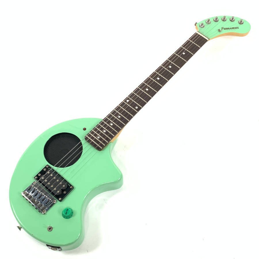 FERNANDES ZO-3 フェルナンデス エレキギター グリーン系★現状品