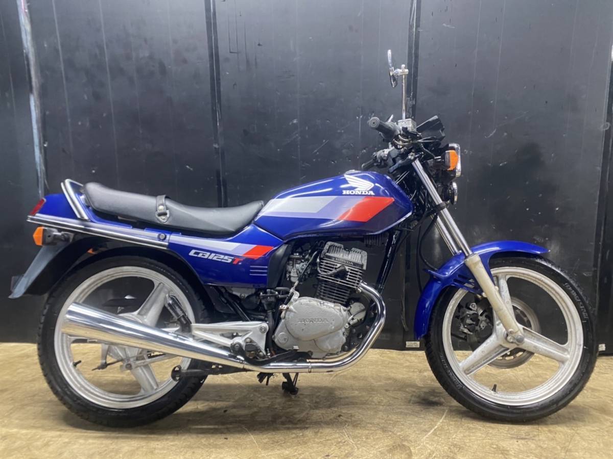 ホンダ ホンダ CB125T JC06 30572㎞ エンジン実働 125㏄ 通勤・通学などに