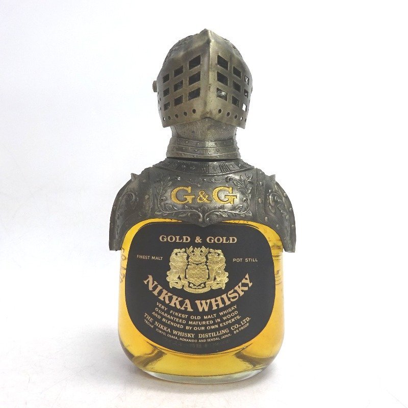 低価，SALE】 ウイスキー ニッカ G&G クリア 甲冑 特級従価 760ml