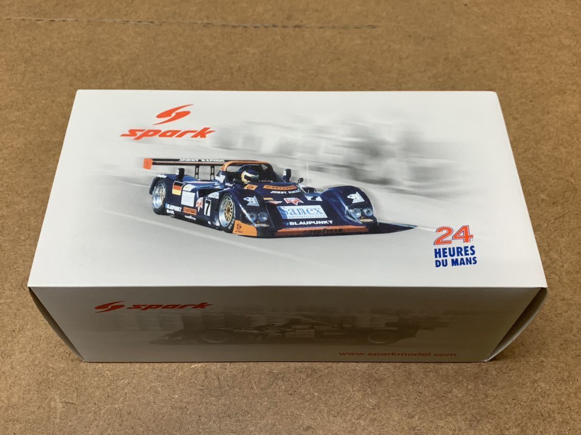 Spark 1/18 T. W. R WSC， Porsche N°.7， Winner Le Mans 1996