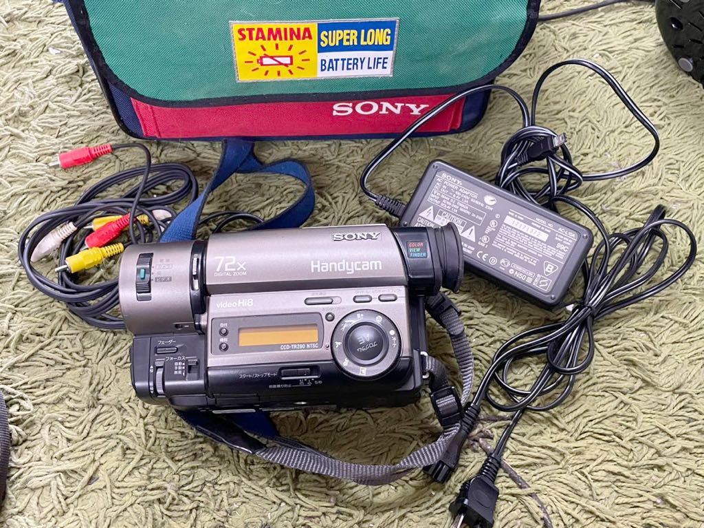 SONY videoHi8 Handycam ビデオカメラCCD-TR290 SONY CCD-TR290 Hi8