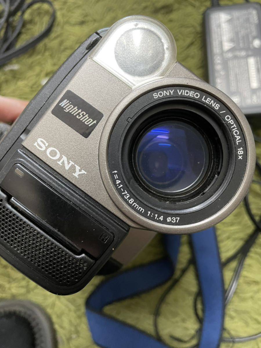 k1697 SONY Handycam video Hi8 CCD-TR290 Used]SONY CCD-TR290PK