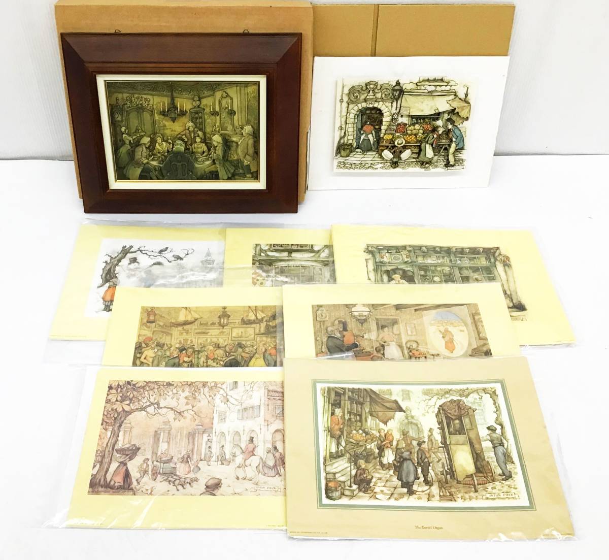 他界した嫁との思ひ出シリーズ！アントンピック 3Dアート 絵画！ 送料