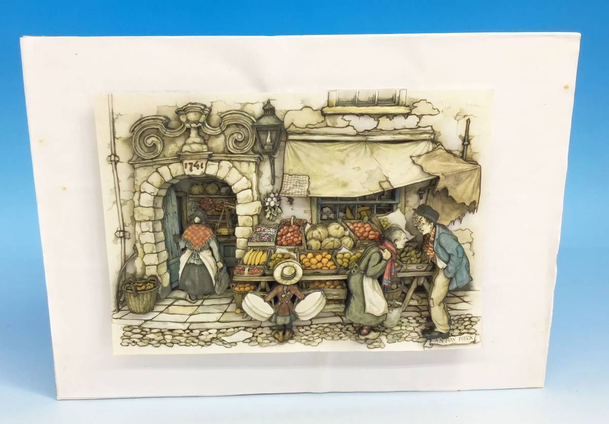 シャドーボックス アントンピック　おもちゃ屋さん　完成品 アントンピック シャドーボックス おもちゃ屋さん アントンペック