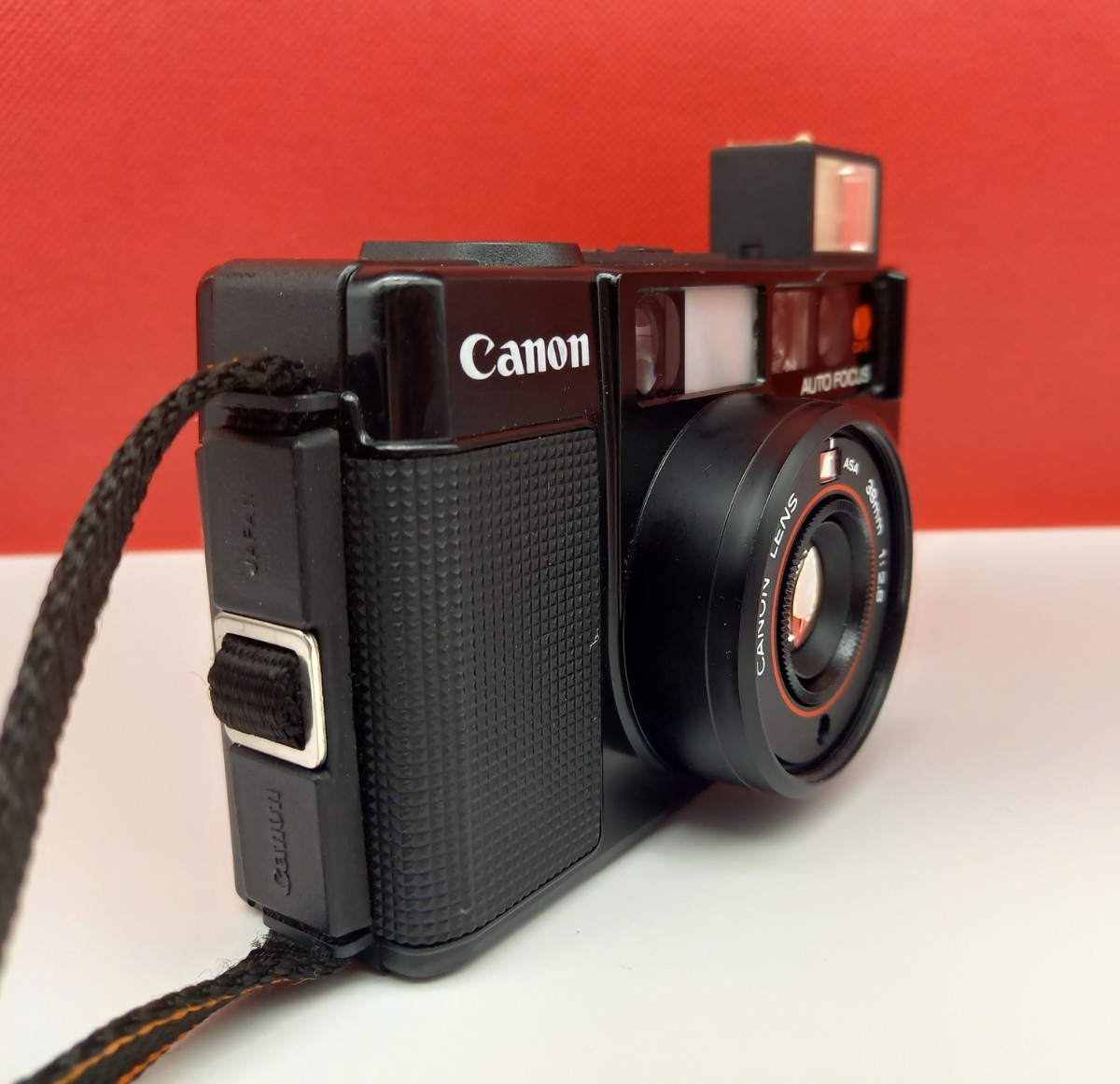 ■A Canon AF35M コンパクトフィルムカメラ 動作確認済 シャッター、フラッシュOK キャノン AF35M Canon コンパクトフィルムカメラ 2.8 : キヤノン商品の状態