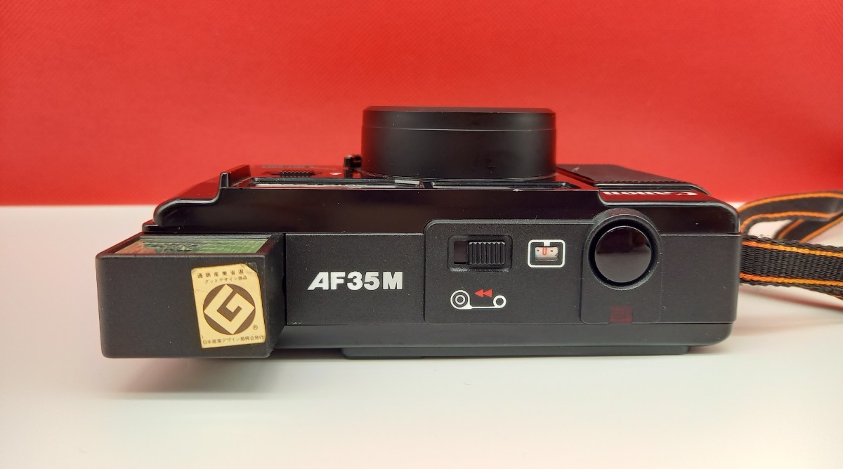 ■A Canon AF35M コンパクトフィルムカメラ 動作確認済 シャッター、フラッシュOK キャノン AF35M Canon コンパクトフィルムカメラ 2.8 : キヤノン商品の状態