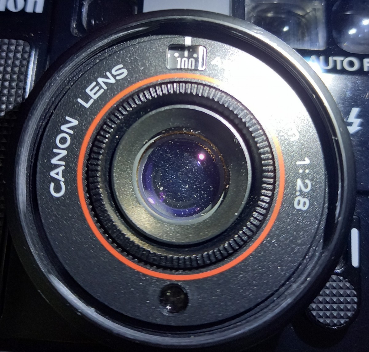 ■A Canon AF35M コンパクトフィルムカメラ 動作確認済 シャッター、フラッシュOK キャノン AF35M Canon コンパクトフィルムカメラ 2.8 : キヤノン商品の状態