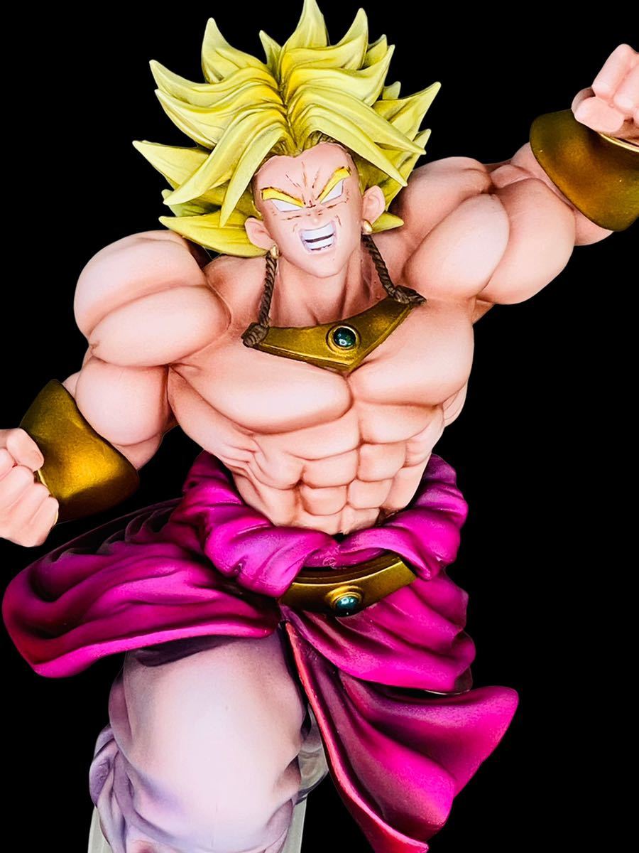 リペイント フィギュア 超サイヤ人ブロリー 一番くじ ドラゴンボール フィギュア サイヤ人超決戦 E賞 孫悟空/孫悟飯/18号/ベジータ