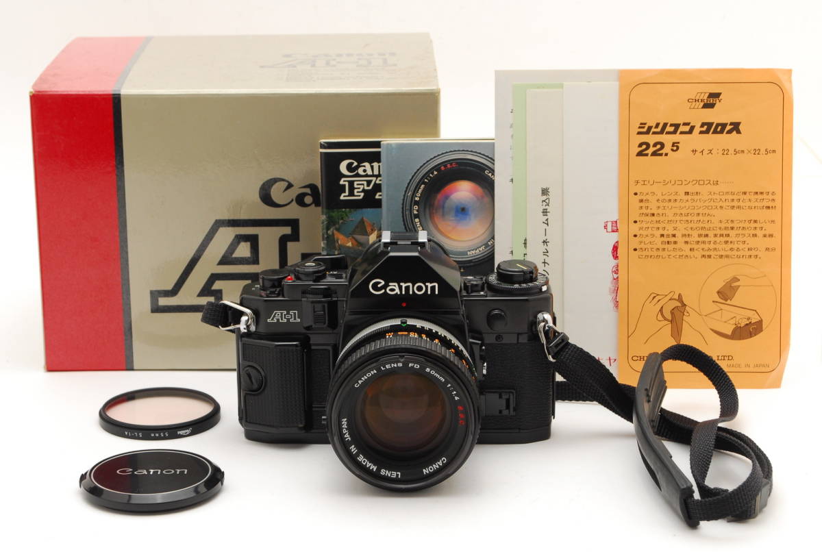 希少元箱付きCanon キャノン A-1 NEW FD 50mm f1.4 【公式通販】